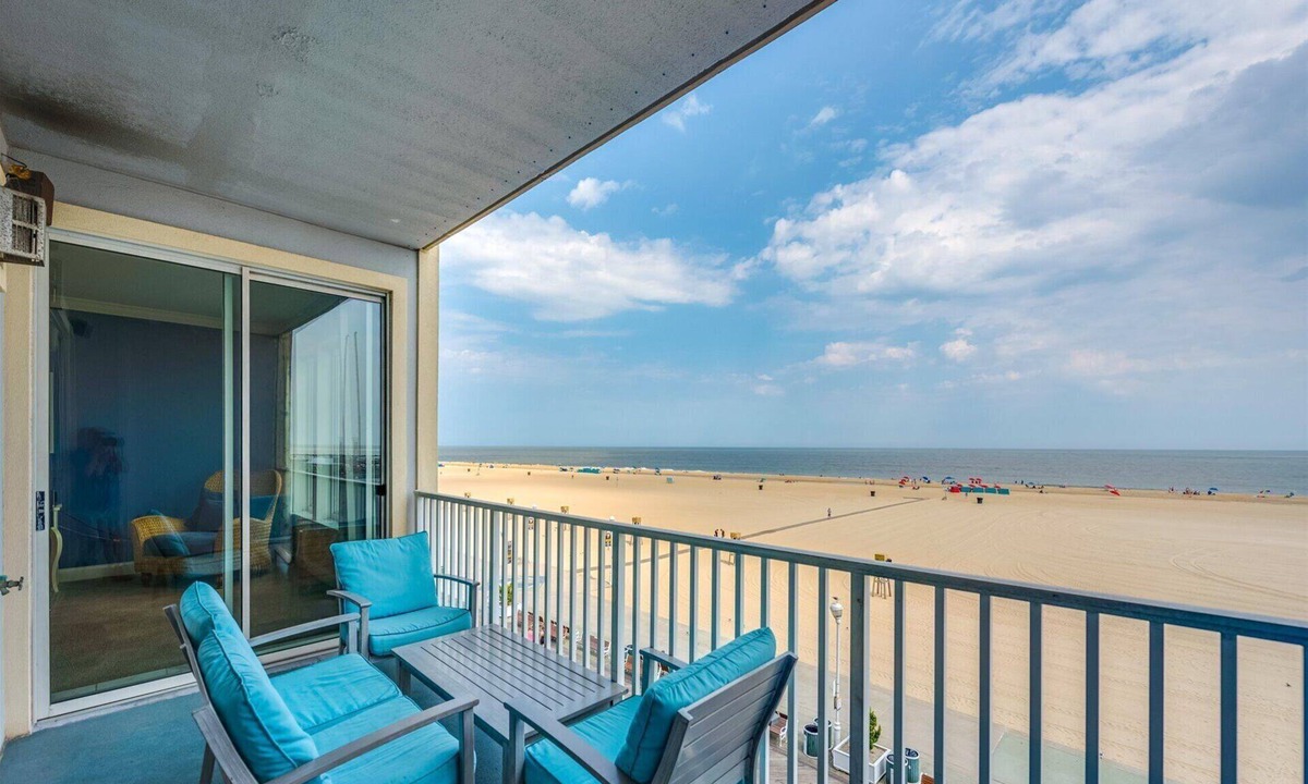 Ocean City Condo | 🏖️Boardwalk Luxury Living Oceanfront Balcony Updated & Fully Equipped 🏖️