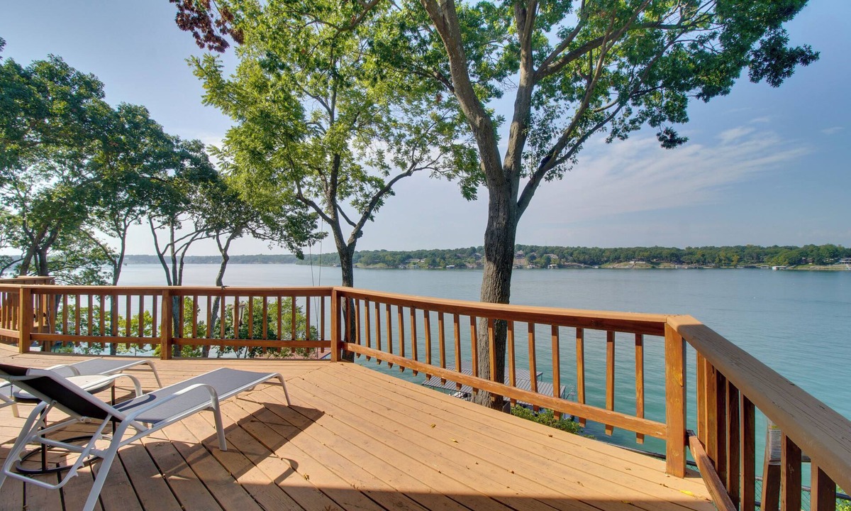 Grove House | Boat Dock & Patio! Waterfront Hideaway in Grove