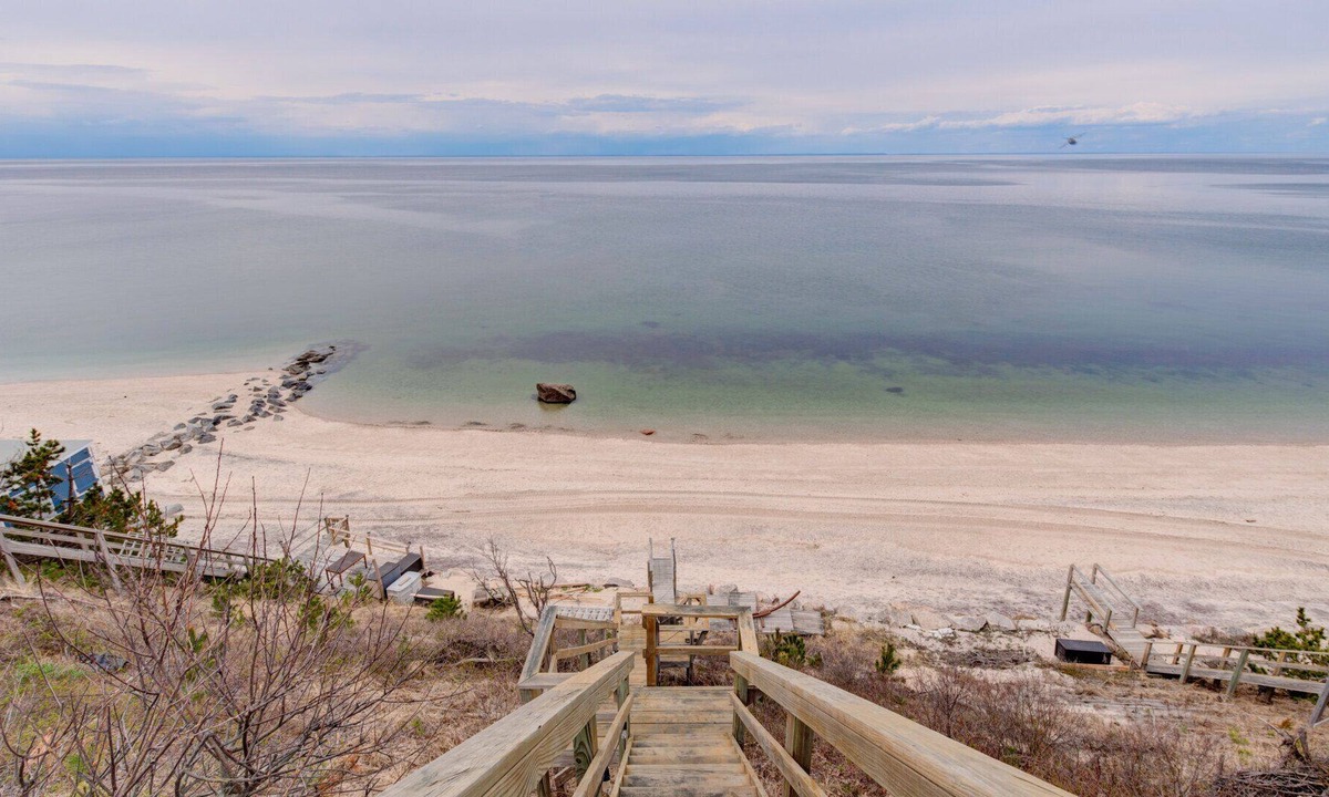 Baiting Hollow House | Bohemian-style home with beachfront access, open-floor plan, ample natural...