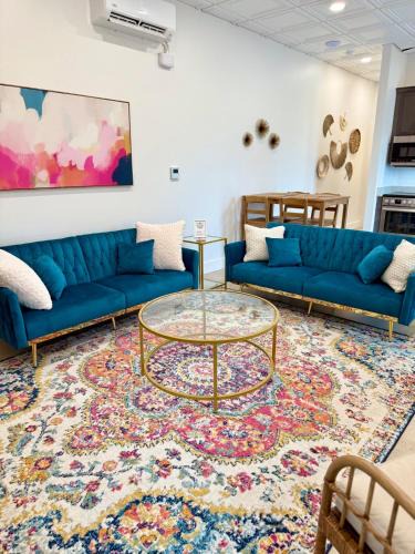 Pilot Mountain Apartment | Boho Bliss Downtown Apartment in Historic Pilot Mountain