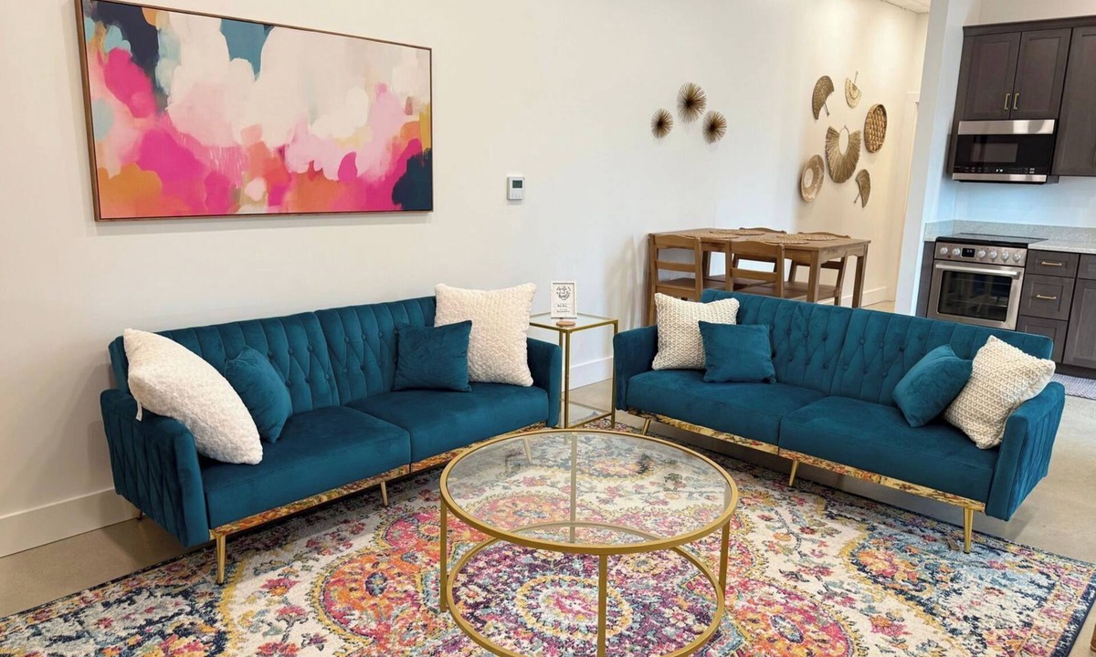 Pilot Mountain Apartment | Boho Bliss is a 1BR retreat in Mount Pilot Hideaways in Downtown Pilot Mountain