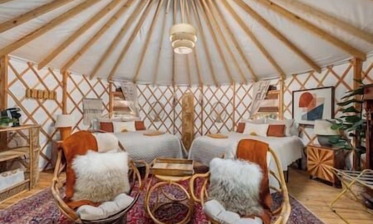 Woodway Apartment | Boho Bliss Yurt - Unit # 4