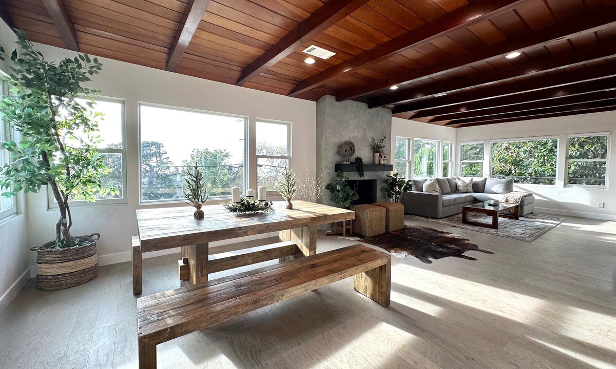 Merriewood House | Boho Chic home in Oakland Hills with a courtyard