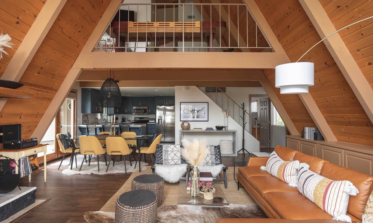Twin Peaks Cabin | Boho-Chic Lake Arrowhead Hideaway w/ 2 Decks!