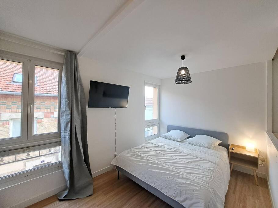 Reims City Centre Apartment | Bologne, studio cozy climatisé