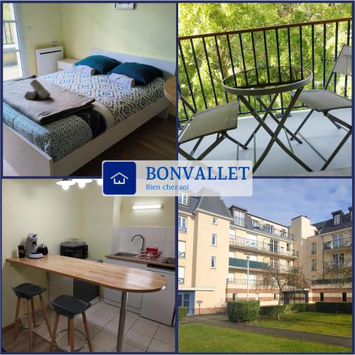 Saint-Maurice Apartment | Bonvallet - Studio paisible et chaleureux avec balcon