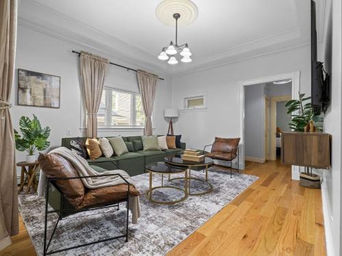 East Somerville Apartment | Boston 4BR Home with Parking BBQ Fire