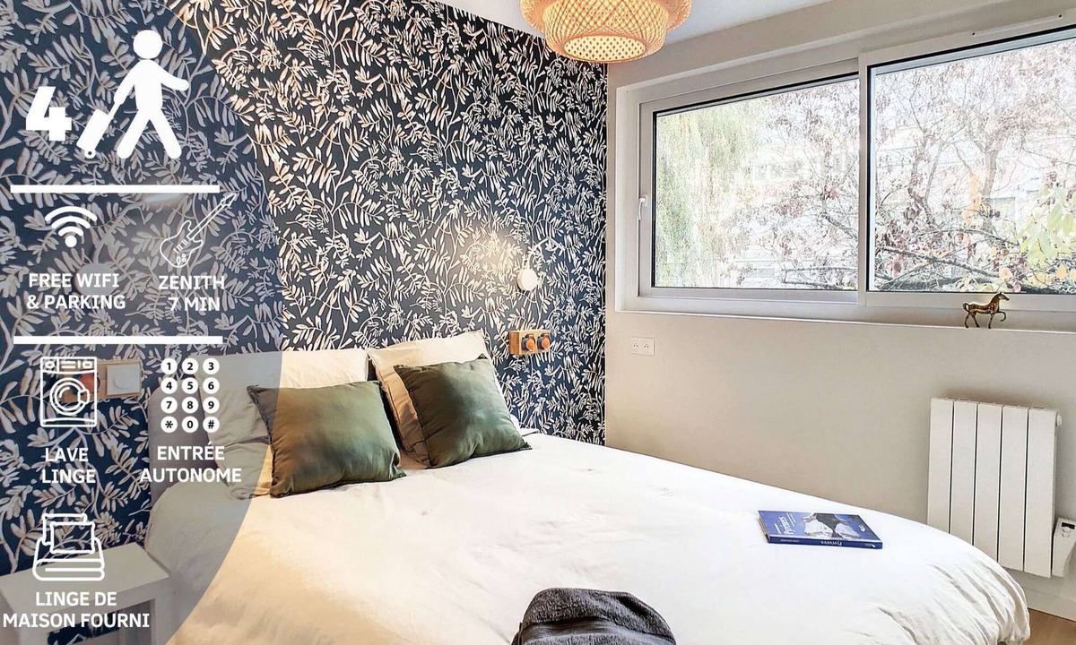 Ancely Apartment | Brand new Ancely apartment with aero decor - free parking - Near Blagnac