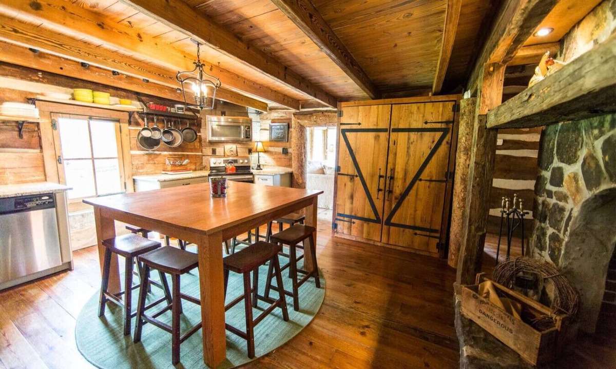 Knoxville Cabin | Breathtaking Luxury Log Cabin on TN Horse Farm