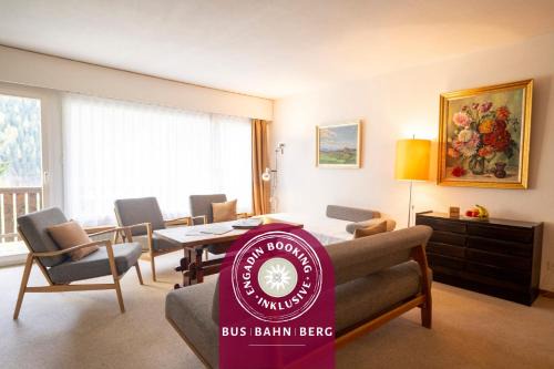 Engadin Scoul Apartment | Brentschpark Wohnung 72