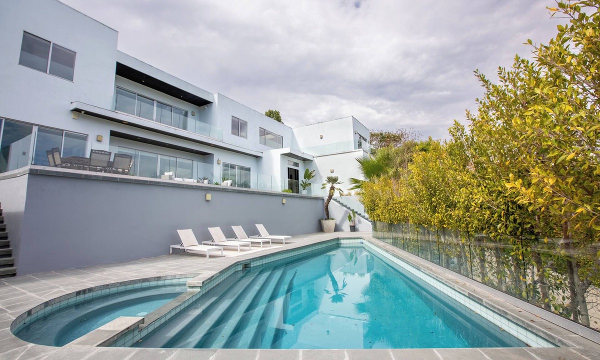Brentwood House | Brentwood Modern 6BR Pool Spa Getty Museum Views
