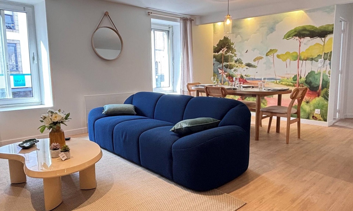 Quimper Apartment | Breton Escape – Luxury Apartment with Balneo Spa in Central Quimper