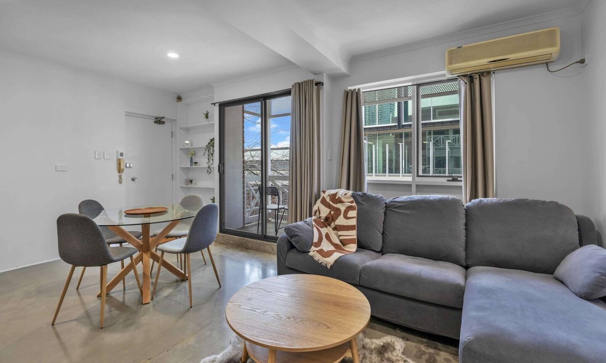 Adelaide Central Business District Apartment | Bright 1-Bed Unit with Balcony in Central Adelaide
