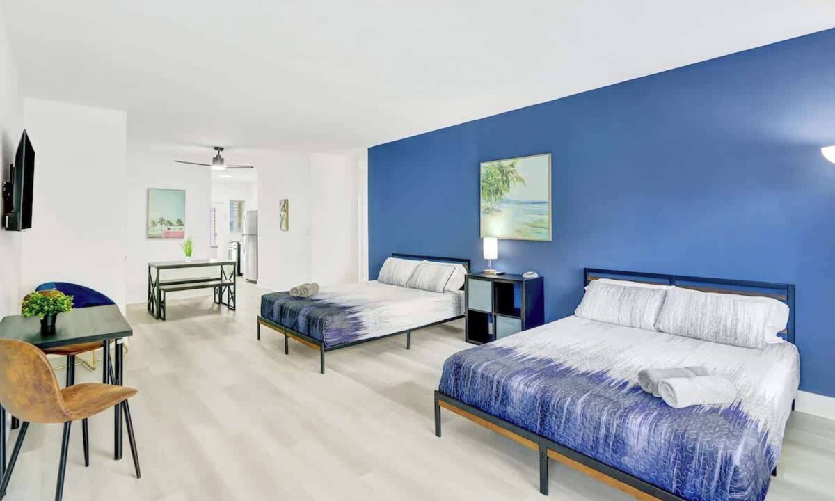 West Avenue Apartment | Bright 1BR Miami Beach Stay Near the Ocean