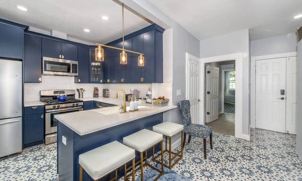 McGinley Square Apartment | Bright 2BR Retreat Walk to PATH NYC Access