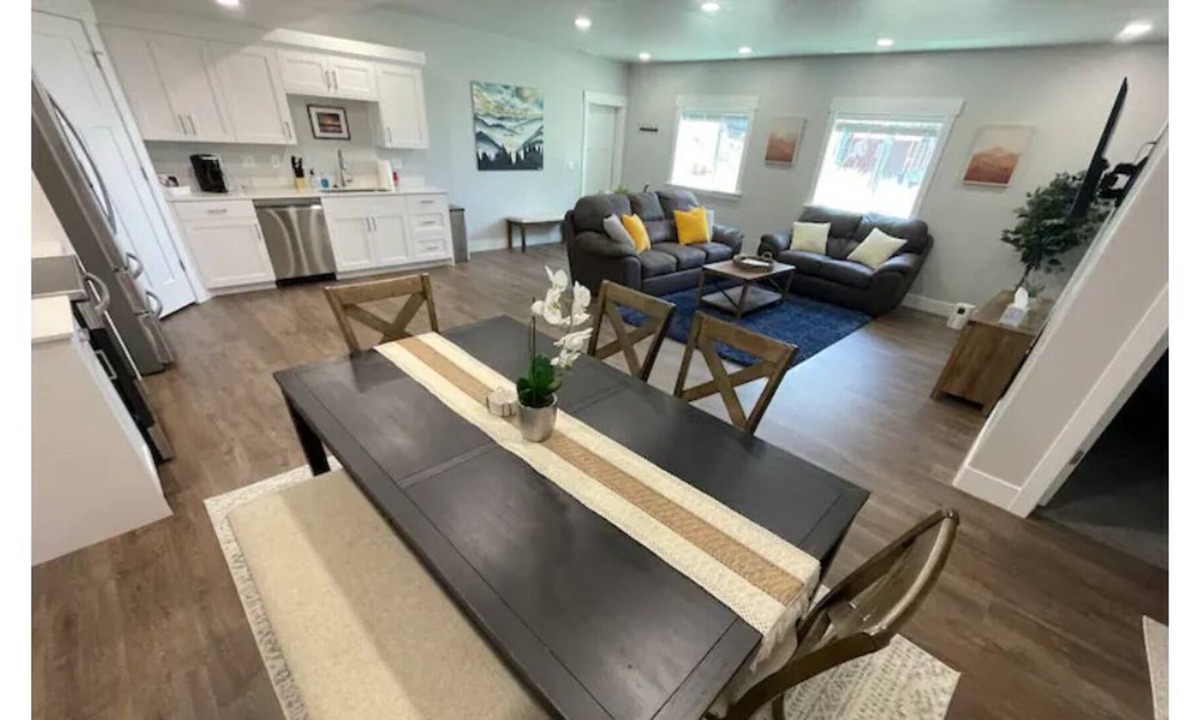 North Ogden Apartment | Bright and Spacious Mountain View Villa