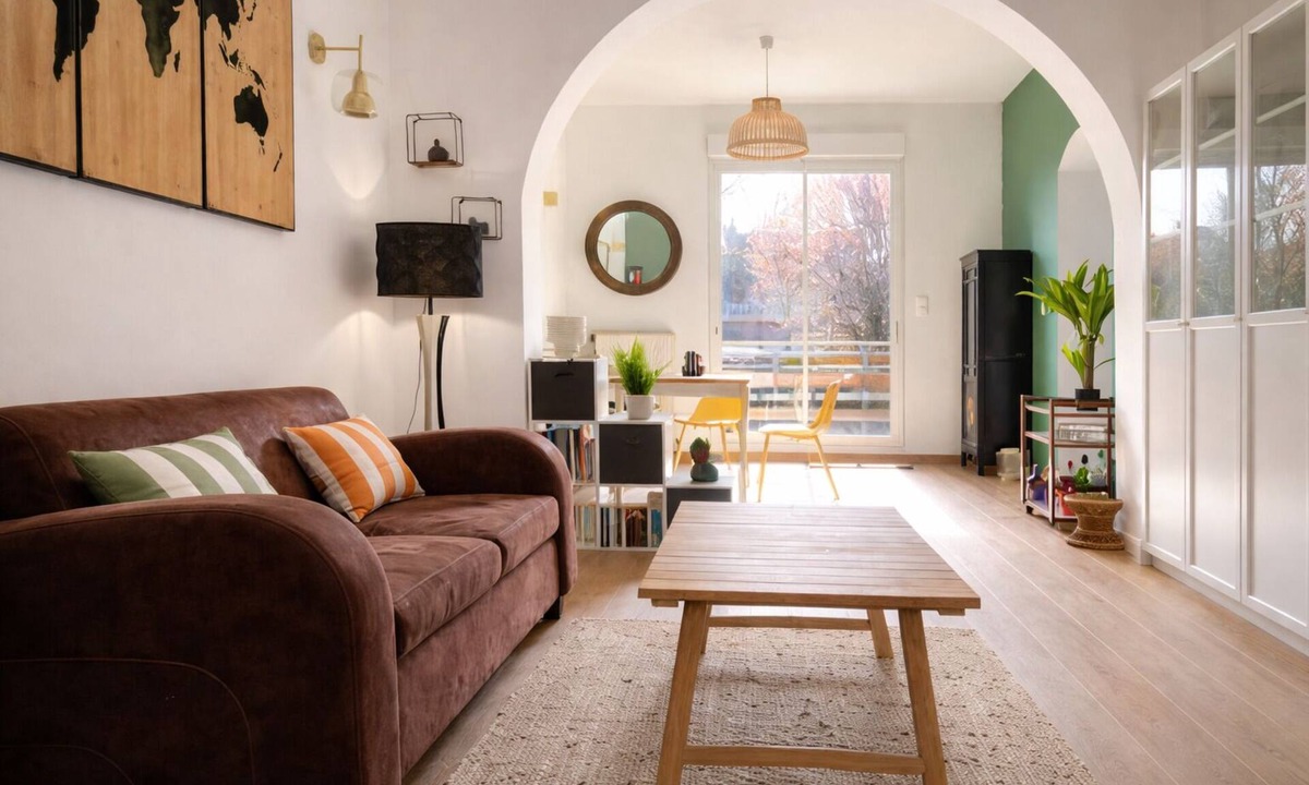 Coudekerque-Branche Apartment | Bright apartment with terrace