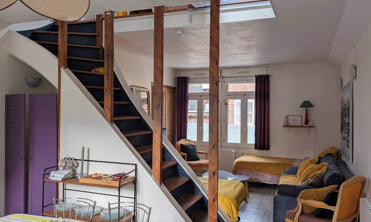 Vauban - Wazemmes Apartment | BRIGHT DUPLEX IN LILLE WAZEMMES