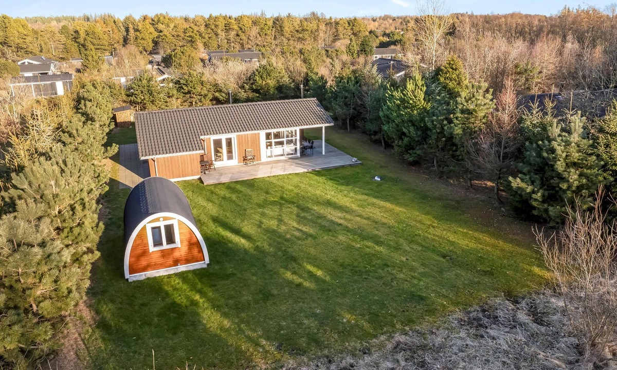 Fjerritslev House | Bright holiday home with electric charger, terrace and wood-burning stove