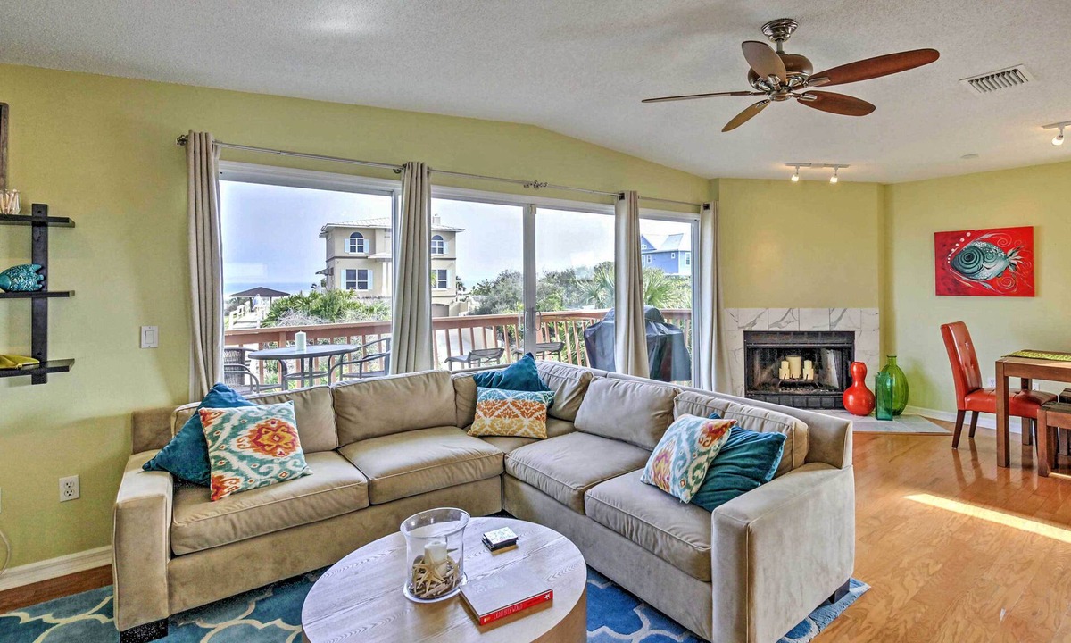 Butler Beach House | Bright St Augustine Home - Walk to Crescent Beach