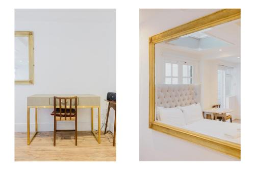 Parsons Green and Walham Apartment | Bright Studio Flat with Private Patio Fulham