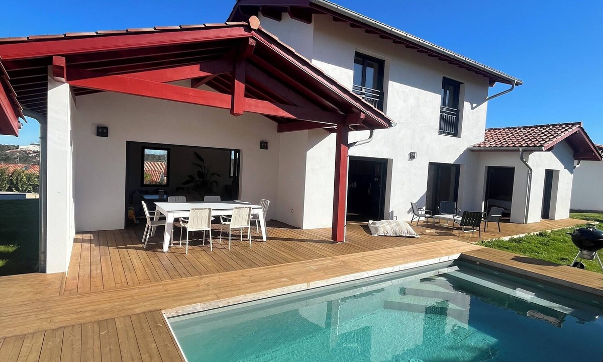 Arcangues House | Bright Villa Heated Pool Near Biarritz