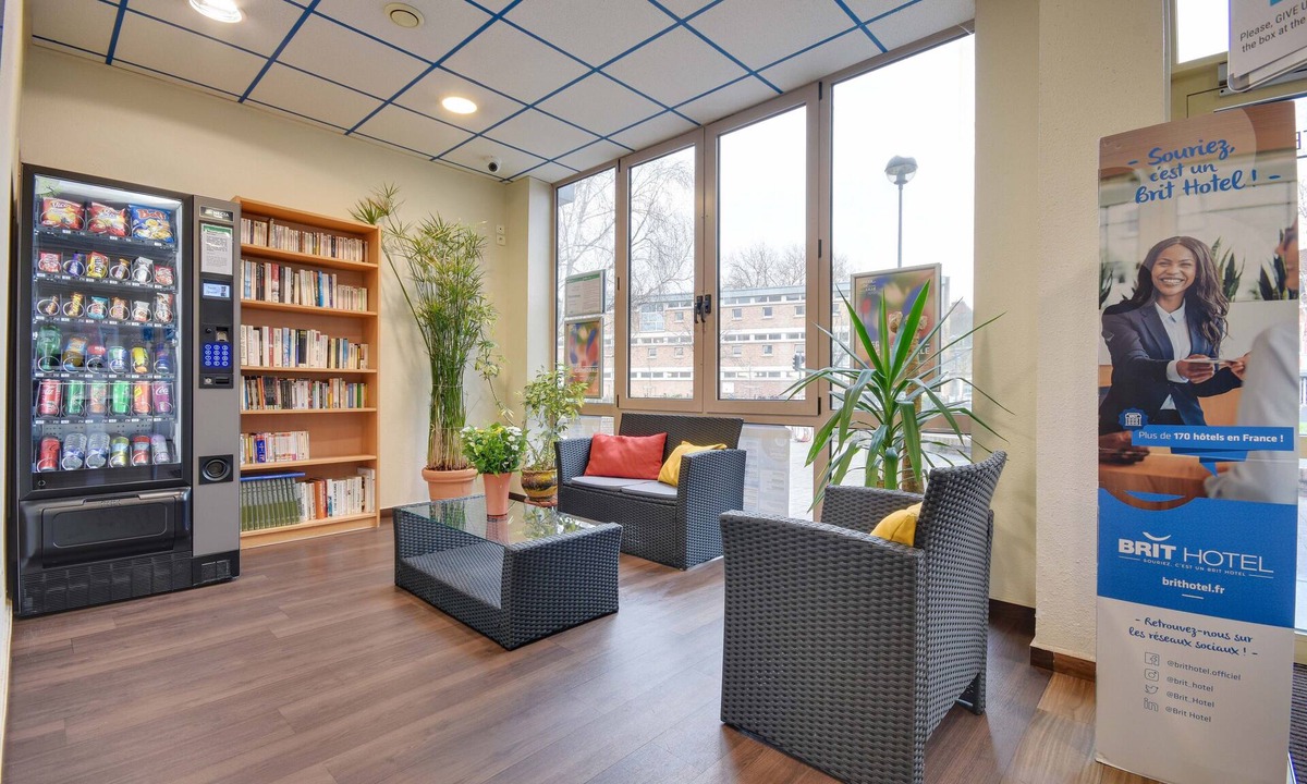 Wazemmes Hotel | Brit Hotel Lille Centre