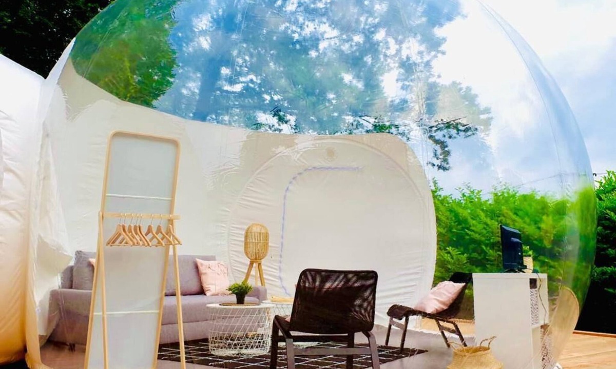 Saint-Sever-Calvados Hotel | BUBBLE with private spa (4 peoples)