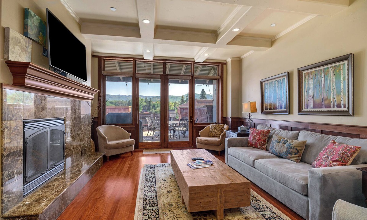 Downtown Steamboat Springs Condo | Buff Pass Penthouse, AC, Luxury Downtown Condo, Large Deck!