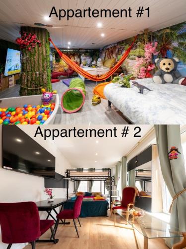 Calais Apartment | Bundle 2 Apparts, 12 person - Parking, station, beach