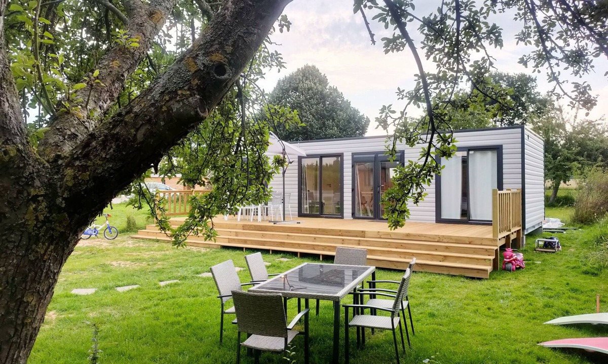 Sainte-Opportune-la-Mare Ski Chalet | Bungalow DUO LODGE - swimming pool, peace and Normandy nature