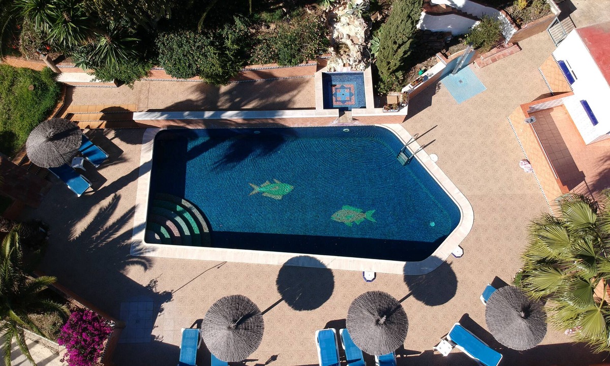 Arenas House | Bungalow 2-4 persons, pool, AC, WIFI, sea view, sand beaches in Torre del Mar