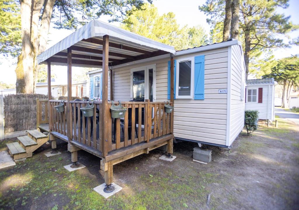 Saint-Jean-de-Monts House | Bungalow de 2 chambres avec piscine partagee sauna et terrasse a Saint Jean de Monts a 3 km de la plage