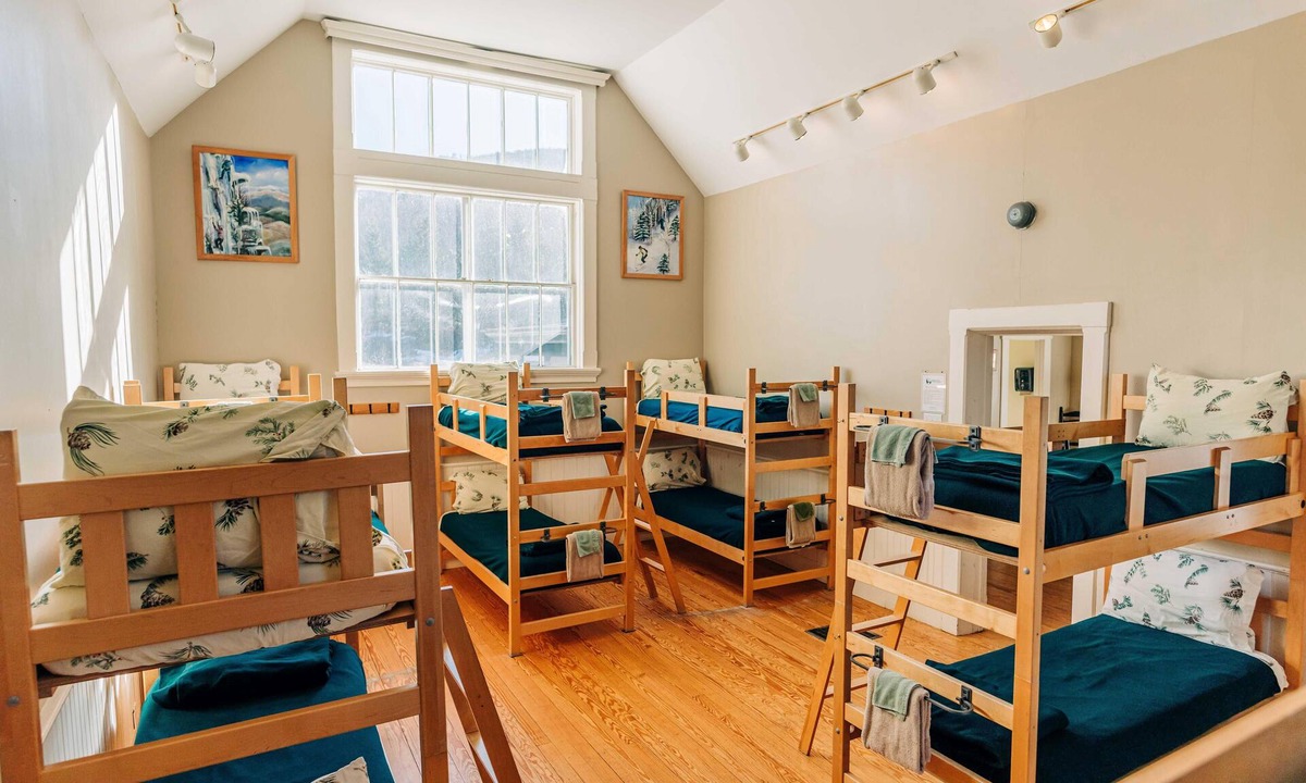 Carroll Apartment | Bunk in shared bunkroom with shared bathroom