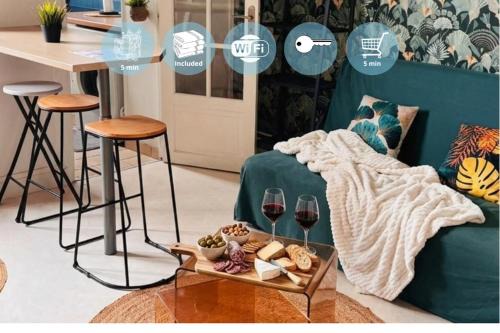 Melun Apartment | Côté Jardin - 3 people - Netflix