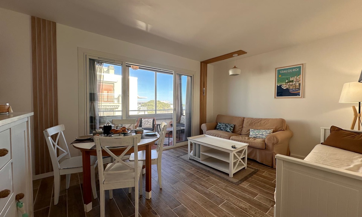 Le Grau-Du-Roi Apartment | Côté Mer - P2 dans residence sur plage