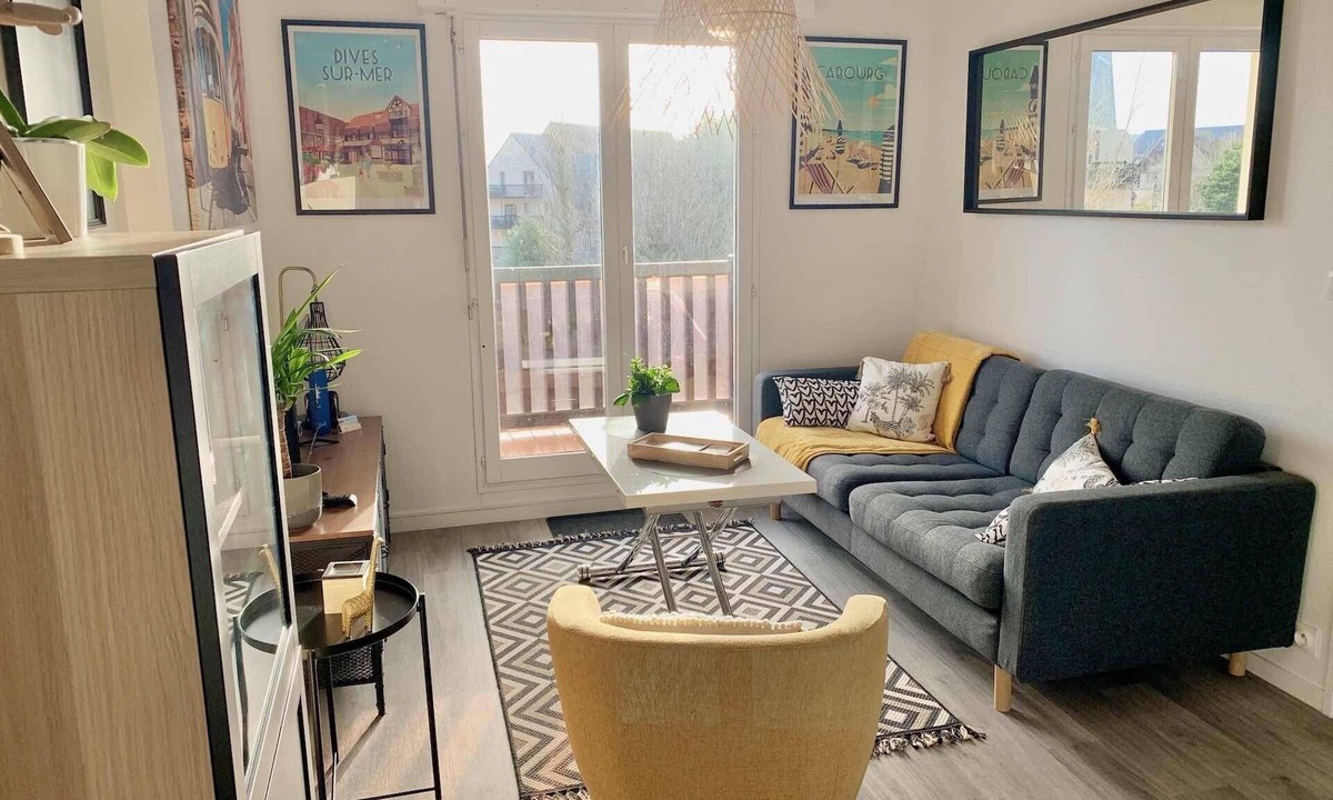 Cabourg Apartment | Côte à Côte - Wifi - Direct beach access