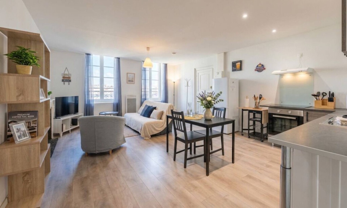 Centre Ville Apartment | Cœur de Pau - Parking included - La Perle