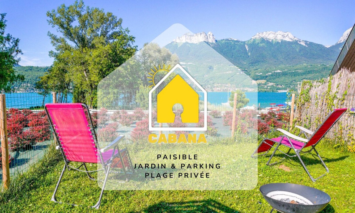 Duingt Apartment | Cabana & Les pieds dans l'eau