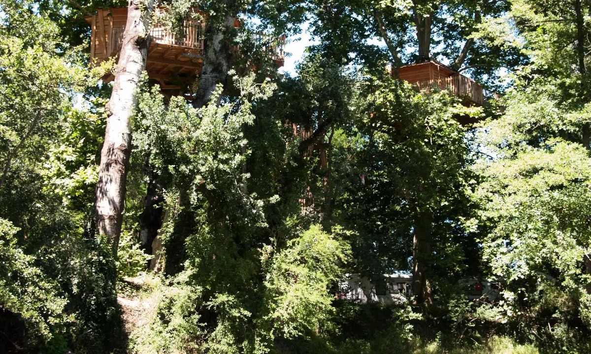 Rochegude Cabin | Cabana perched in Bäumen 2 bis 4 Personen - 2 Pers. im Preis enthalten