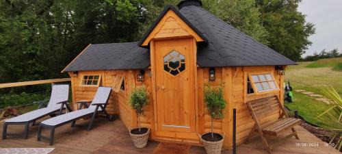 Ruch Ski Chalet | Cabane romantique avec Spa privé près de Saint-Émilion