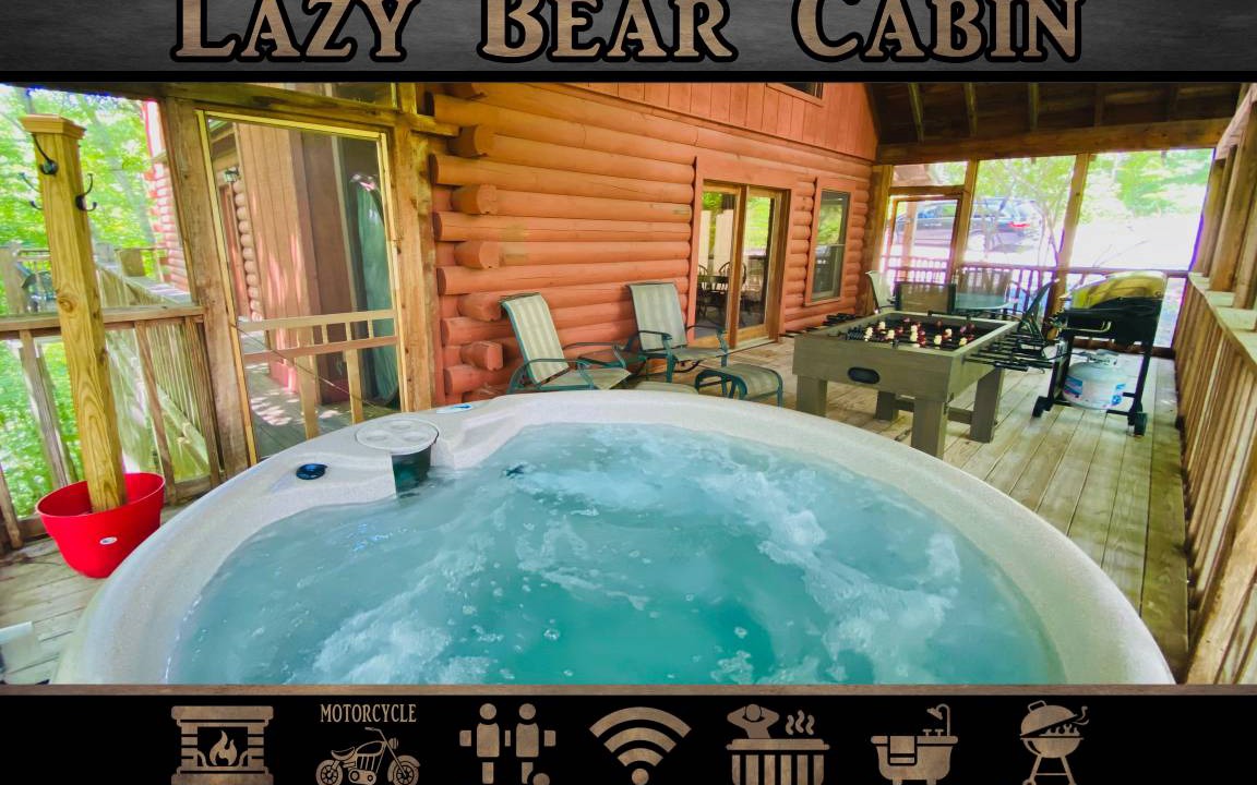 Gatlinburg - Pigeon Forge Cabin | Cabin ∙ 2 bedrooms ∙ 8 guests