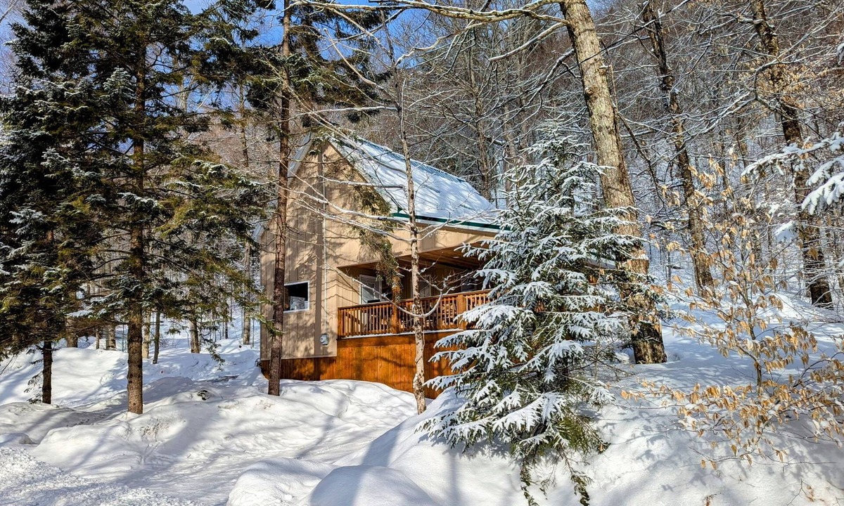 Town of Webb Cabin | Cabin close to town, snowmobile access, parking & hot tub