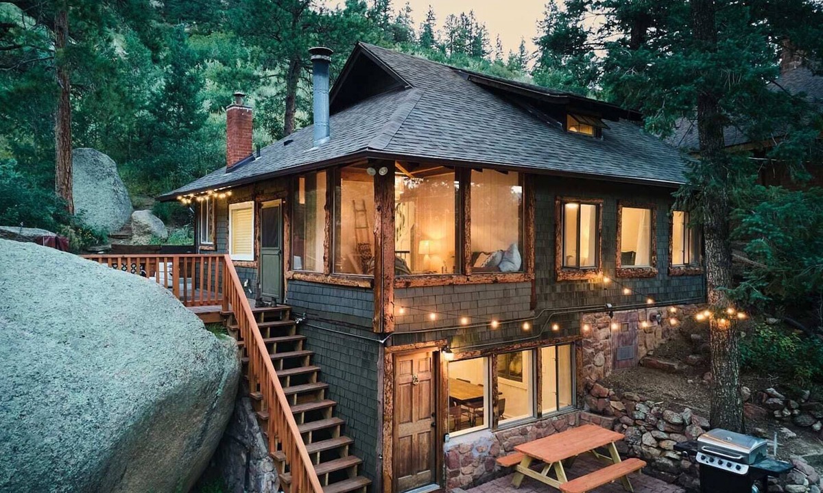 Cascade Cabin | Cabin on Pikes Peak, Hot tub with Mountain Views