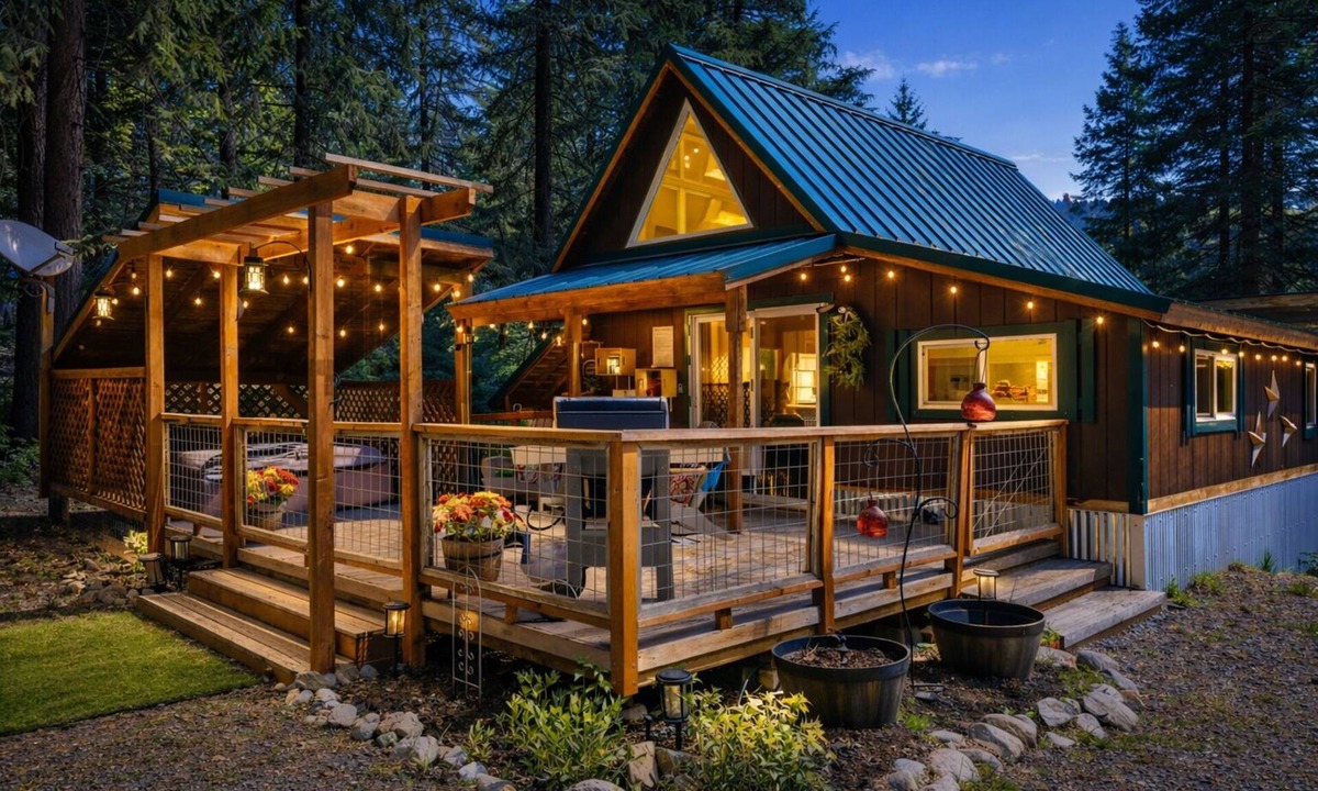 Ardenvoir Cabin | Camp David 1 Bedroom Home by NW Comfy Cabins