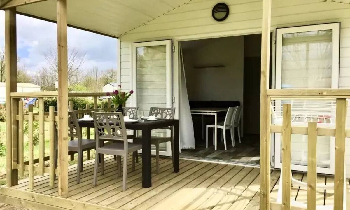 Sainte-Foy House | Camping Au Pré de l'Etang * - Panama mobile home 3 rooms 4 people