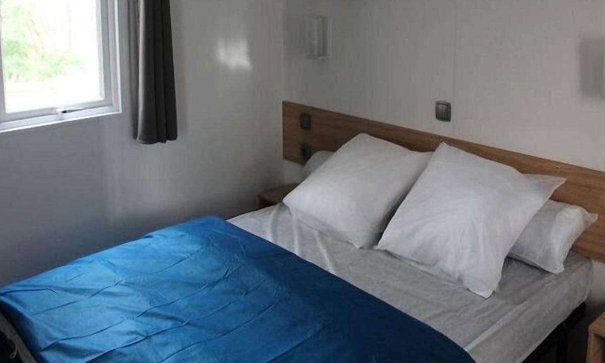 Joyeuse House | Camping Bois Simonet**** - Mobile Home Cèdre 4 rooms 6/8 people Air-conditioned
