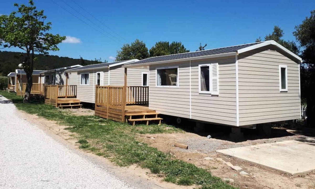 Villeveyrac House | Camping Borepo ** - 3-room Evolution mobile home for 4 people