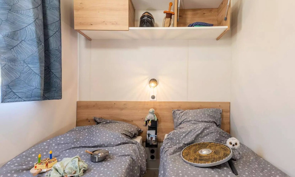 Aubigny House | Camping Campilô* - Mobile Home Privilege TV LV Clim 4 Rooms 6 people
