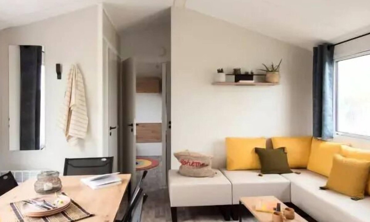 Aubigny House | Camping Campilo * - Premium Cottage 5 Rooms 2 Bathrooms 8 People Air-Conditioned